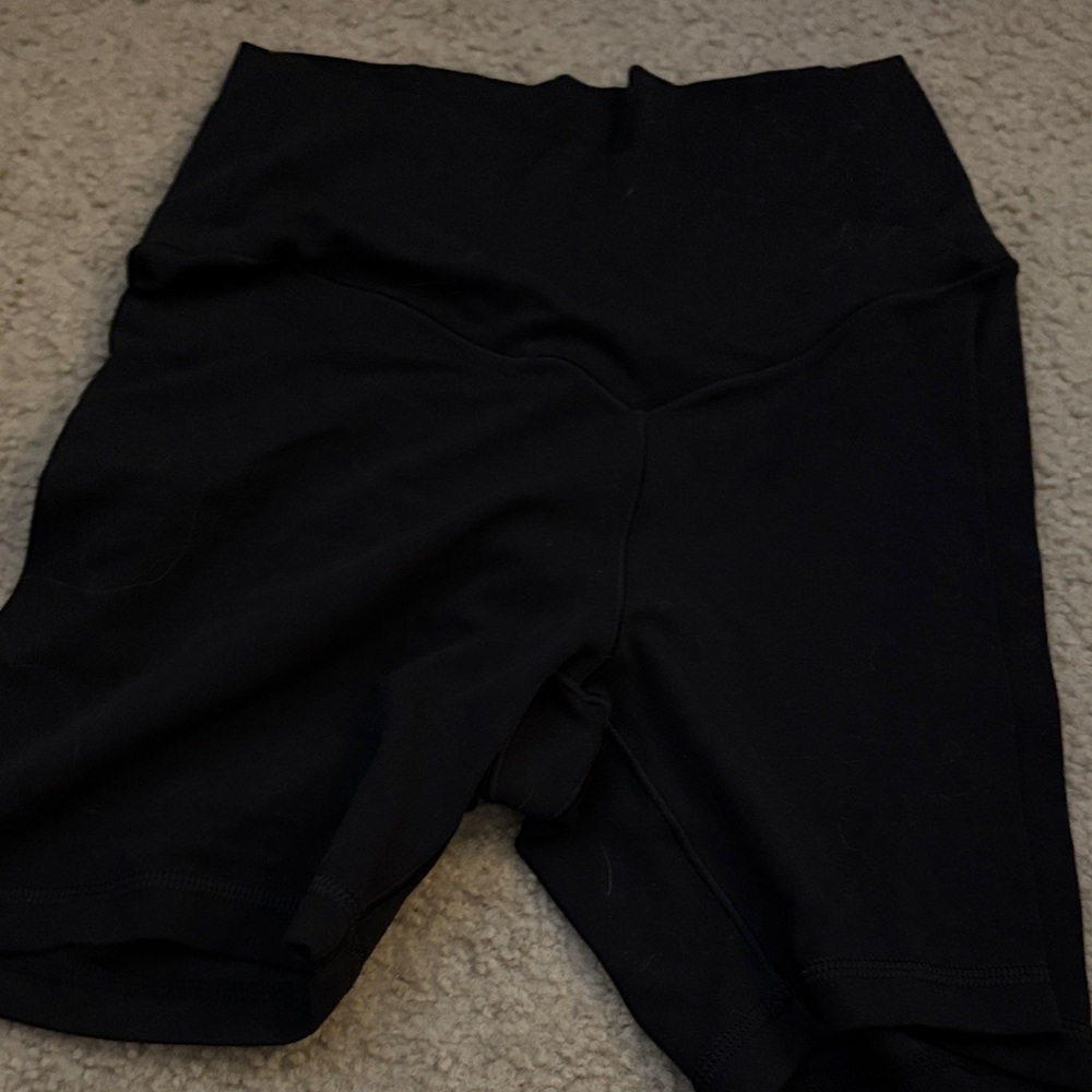 Aerie Black Bike Shorts